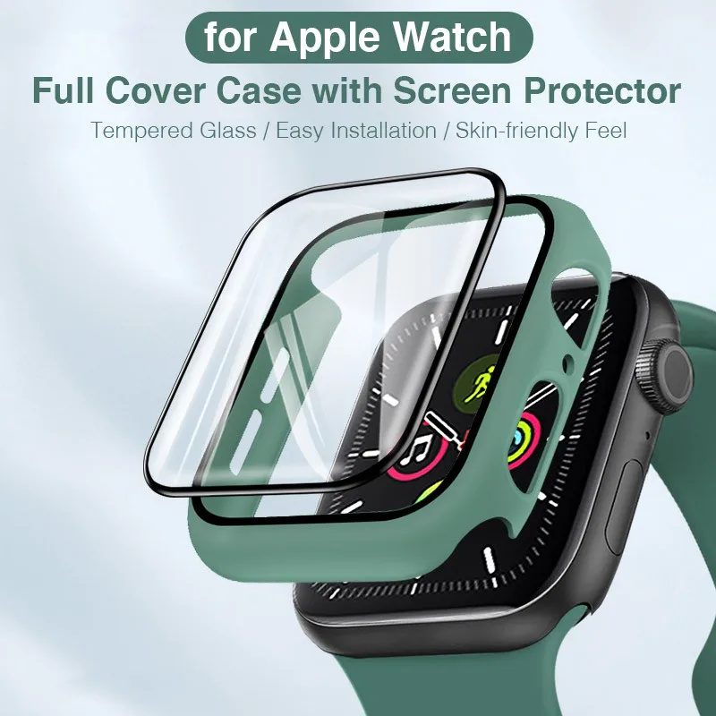Apple Watch Series 7 Case Screen Protector Apple Watch Series 7 Cover Protector Watch Cases