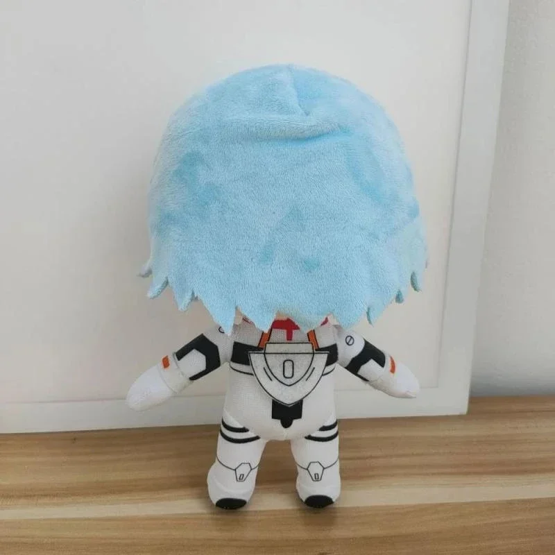 22cm 귀여운 아야나미 레이 인형 만화 애니메이션 카와이 소프트 룸 장식 어린이 소년 생일 선물 장난감 이미지 4