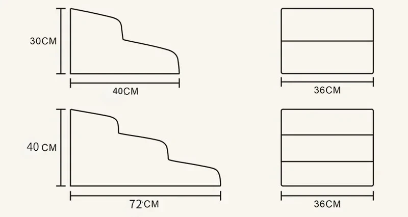 Pet ramp stairs pet stairs 2/3 steps climb stairs for small dog cat puppy ramp ladder anti-slip removable staircase ladder dogs bed ramp ladder