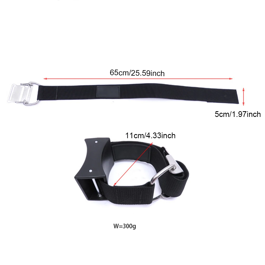 Scuba Diving Tank Band Adjustable Buckle Cylinder Holder diving tank strap for Snorkeling