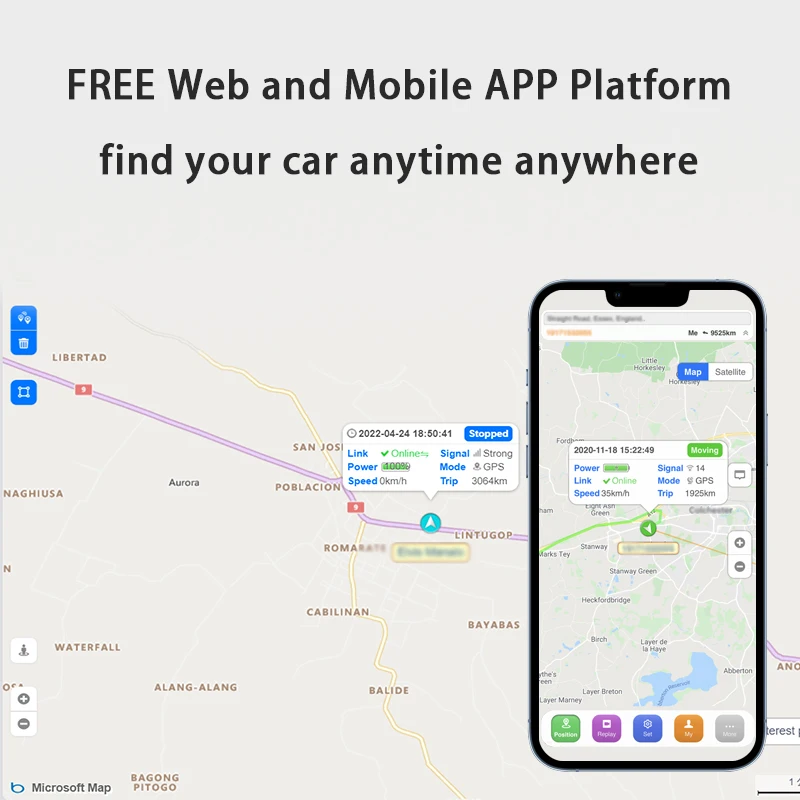 SinoTrack GPS Tracker Car Cigarette Lighter GPS Tracker ST-909 Car Phone Charger with Free Online Tracking APP
