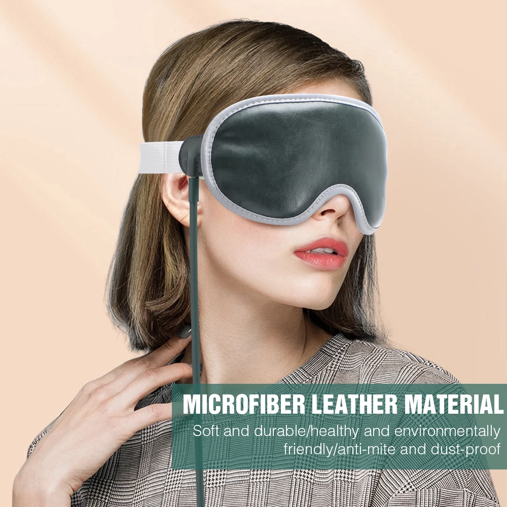

Newest Smart Vibration Eye Massager Heating Steam Eye Mask with Remote Control Relieve Fatigue Dark Circle Eye SPA Eye Care Tool