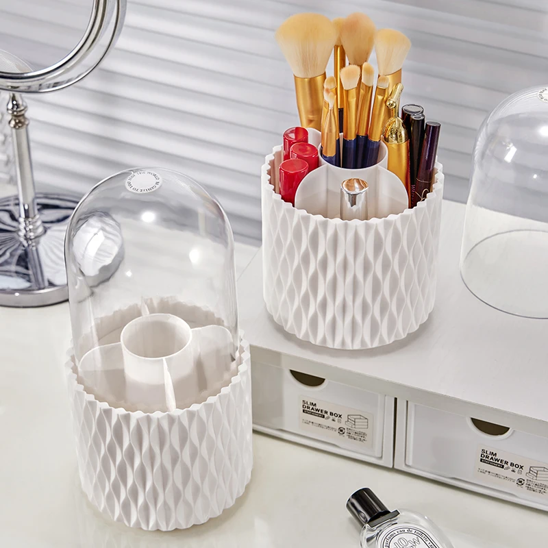 Rotating Cosmetics Makeup Organizer