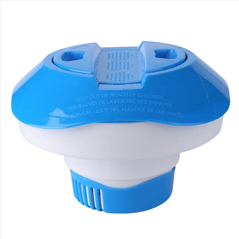 8 Inch Retractable Pool Chlorine Floater Dispenser /Bromine Floater for Inground and Above Ground Swimming Pool