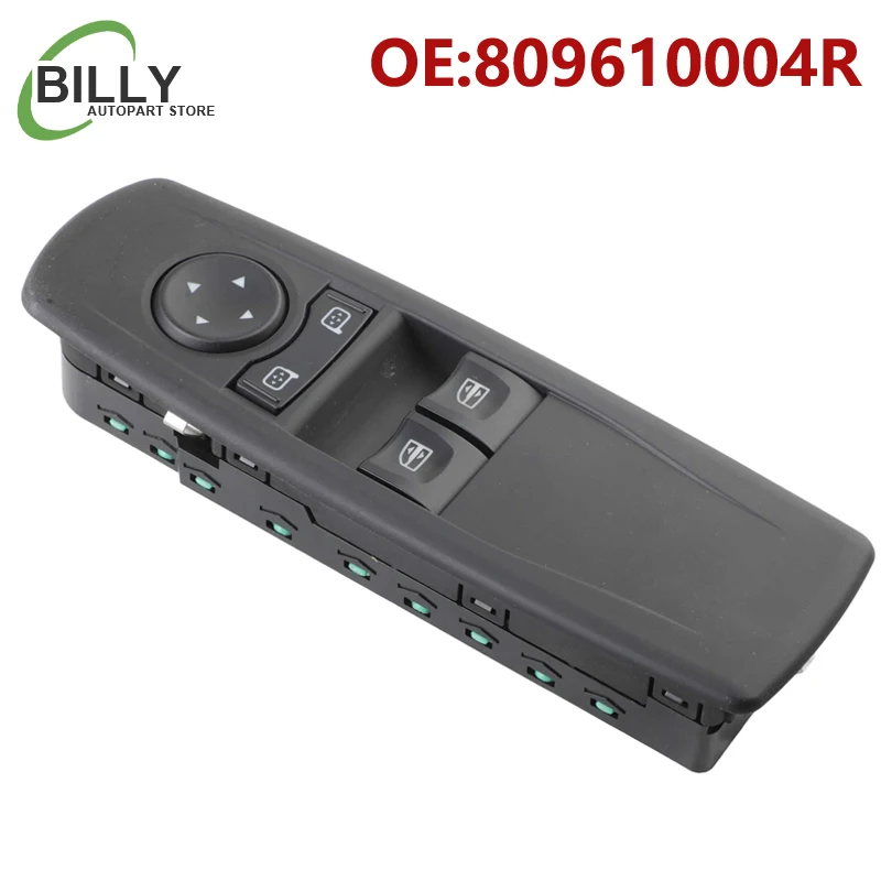 Auto 809610004 R Master Power Window Control Switch Button für Renault Megane III