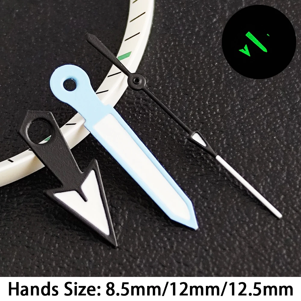 Green Luminous Watch Hands for Mechanical Movements - Replaceable Accessories