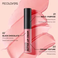Butter Lip Cream Liquid Lipstick, Non-Sticky, Moisturizing High Pigment For Nude Red Sexy Lip Makeup Cosmetic 2