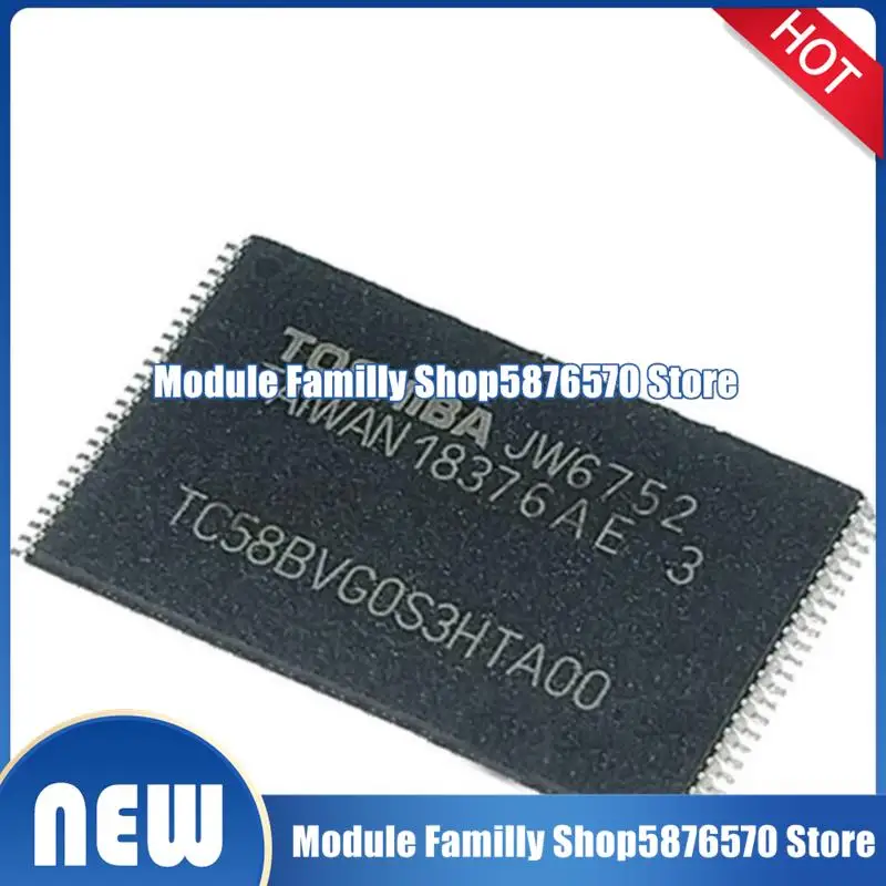 

10 шт./лот новые и оригинальные TC58BVG0S3HTA00 128MB NAND FLASH! Микросхемы памяти