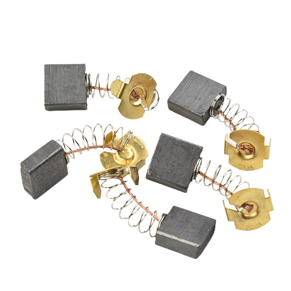 전기 해머 교체용 카본 브러시, 앵글 연마기 전동 공구 절단기, CB203, 18x16x7mm, 5 개