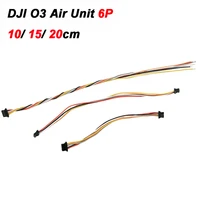 2pcs For DJI O3 Air Unit Flight Controller Direct Plug 6P Connecting Cable 10cm/15cm/20cm Silicone Wire For F4 F7 FC FPV Drones 1