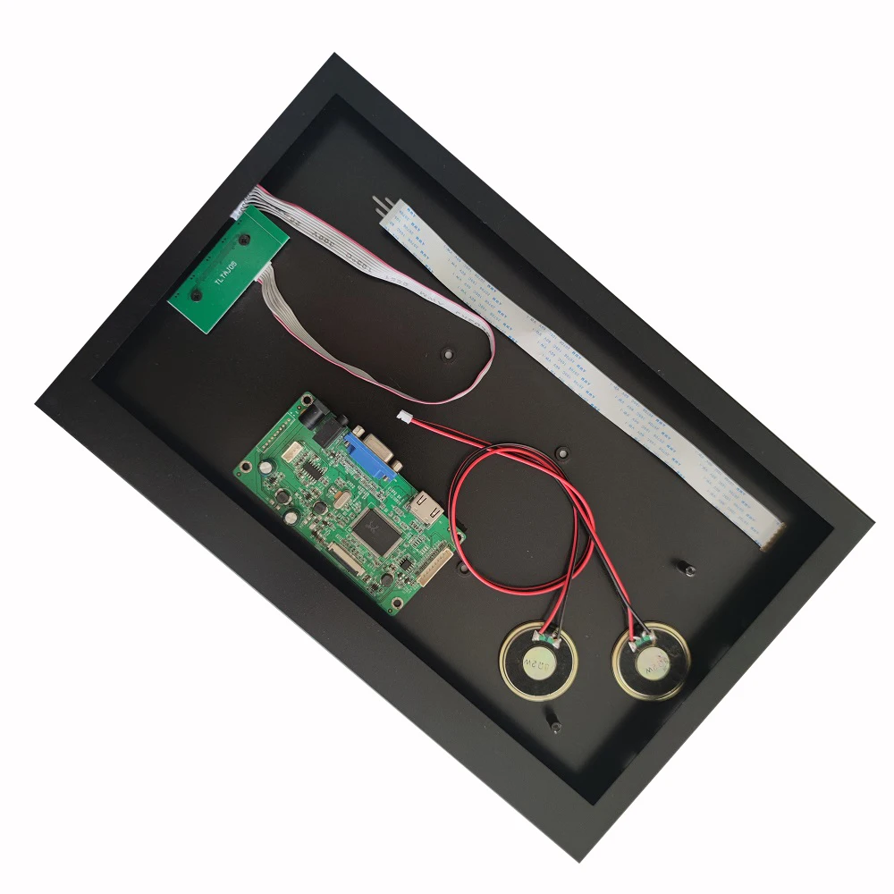 

Плата контроллера EDP для Φ N156HCE 1920X1080 15,6 дюйма, панель с HDMI-совместимым VGA + металлический чехол, задняя крышка, корпус