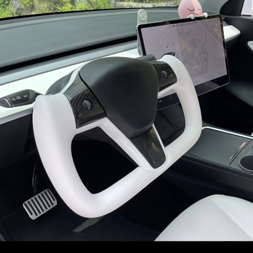 【値下】Tesla ステアリングホイール 本体 Amazon | ZIMABLUE ヨークハンドル パーソナライズヨーク