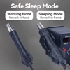 Silverflo 8586D Soldering Station 2 IN 1 Hot Air Gun Solder Station with 2 Digital display,10-Minute Sleep Mode for SMD Rework 4