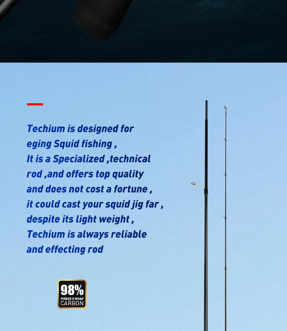 Squid Egi Rod Squid Lure Rod Spinning Rod M/ML Pe 0.4-1.0 Size #2-4 Egging Fishing Rod Light Weight 95g 100g 40T Carbon Rod