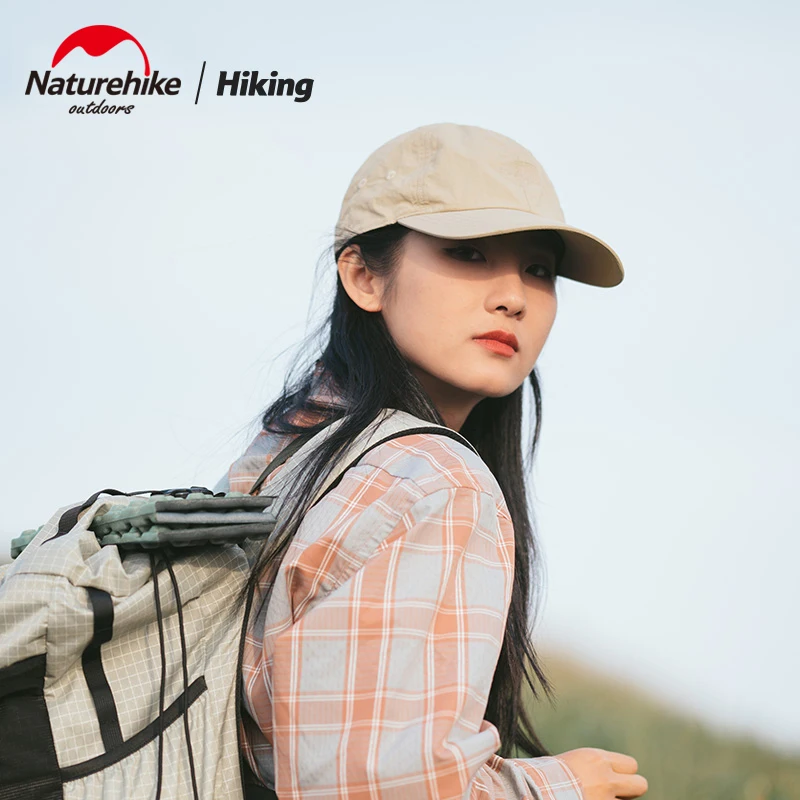 Naturehike Summer Fashion Peaked Cap 52g Ultralight Sunscreen Repellent Unisex Breathable Outdoor Sports Hat Climbing Hiking