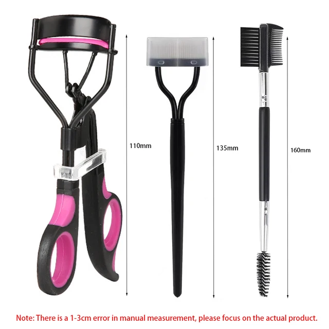 7/15pcs Eyelash Curler Set With Replacement Pads For Women Eyelashes Curling Tweezers Clips Lash Mascara Wands Brush Makeup Tool 2