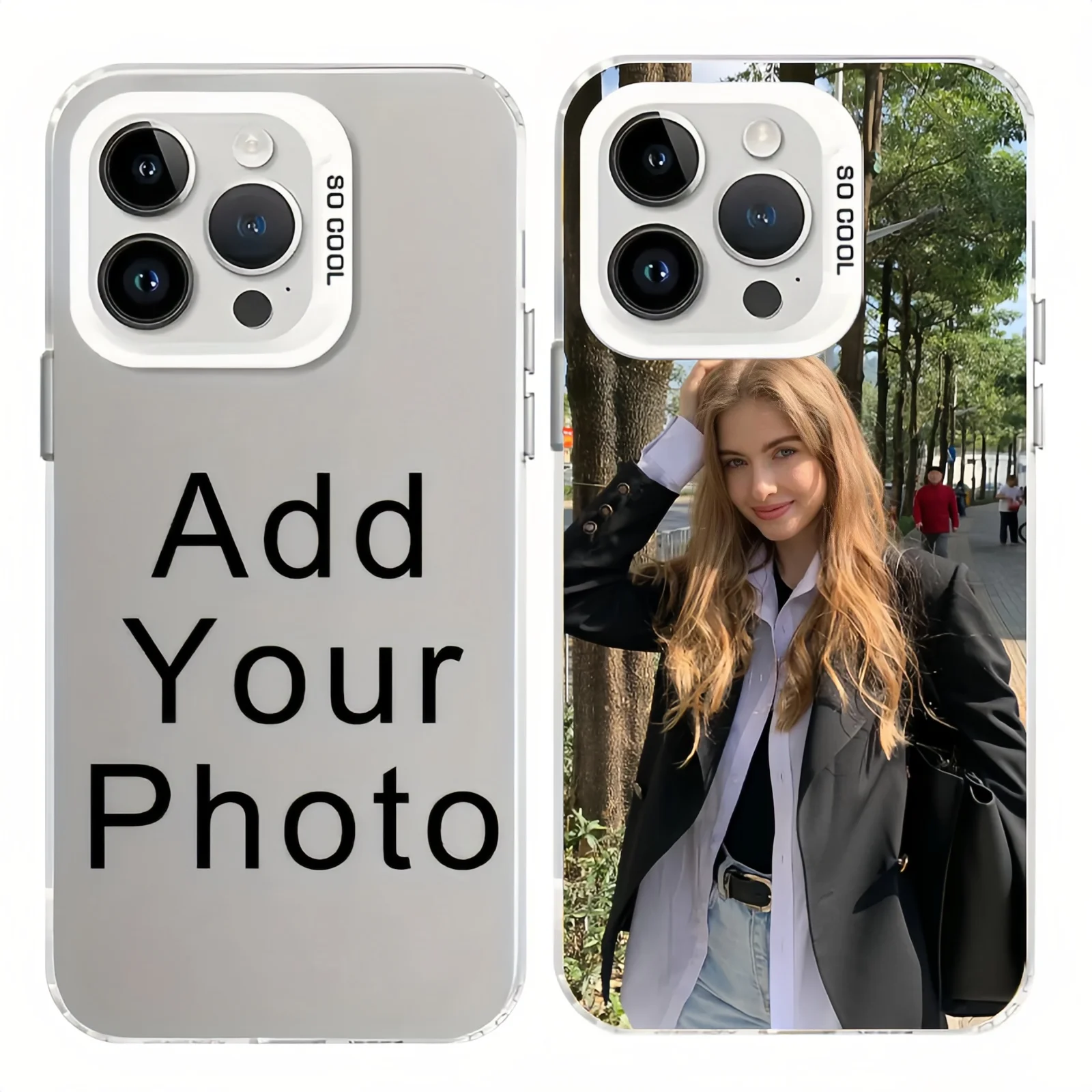 Customized Trendy Phone Cases with Personal Photos