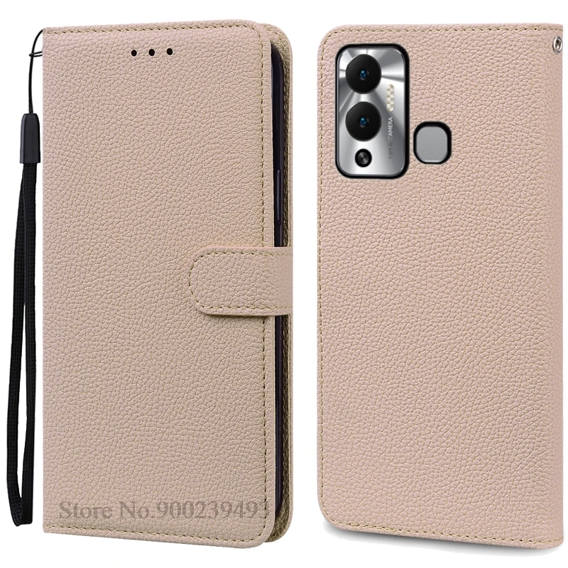 Leather Wallet Flip Case - Premium Protective Cover with Card Holder Slots