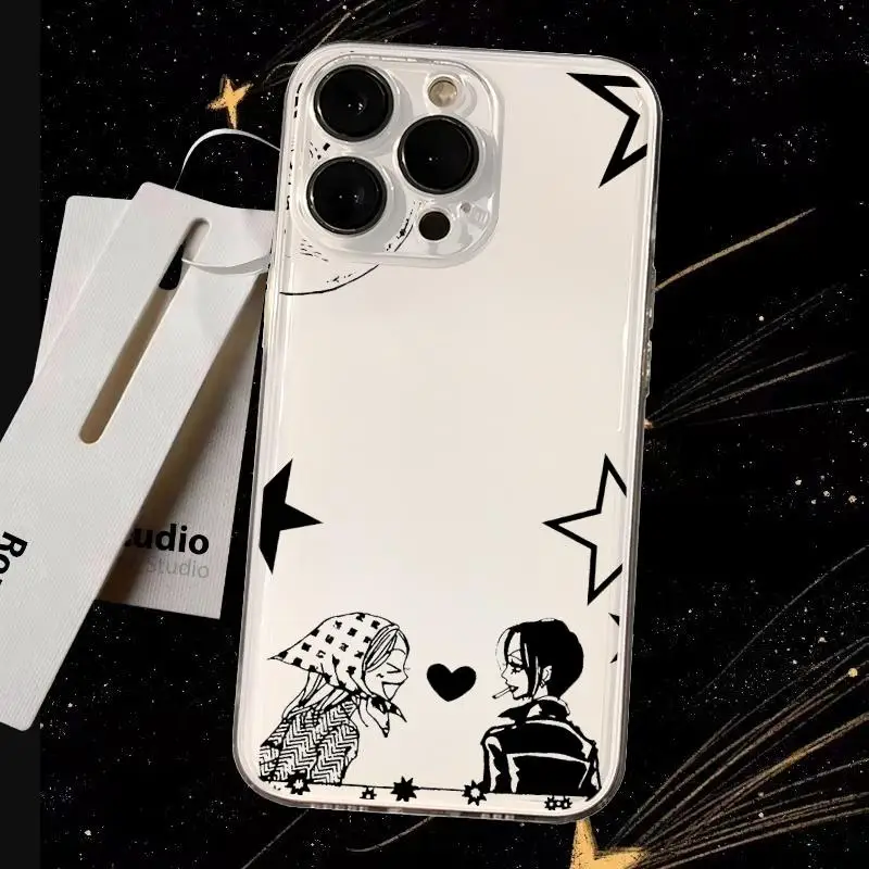Cool Girl Oosaki Nana Japanese Anime Transparent Phone Case