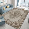 Persian American Retro Carpets Home Nordic Style Bedroom Bedside Large Area Rug Study Room Lounge Customizable Mat for Non-slip 4