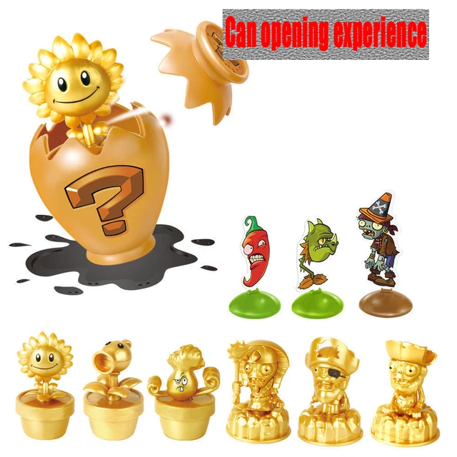 Genuine 12 Style Plants VS Zombies 2 Surprise Box Jar Set Toys Peashooter  SunFlower Pharaoh Zombie Game Figure Doll Model Toys - AliExpress