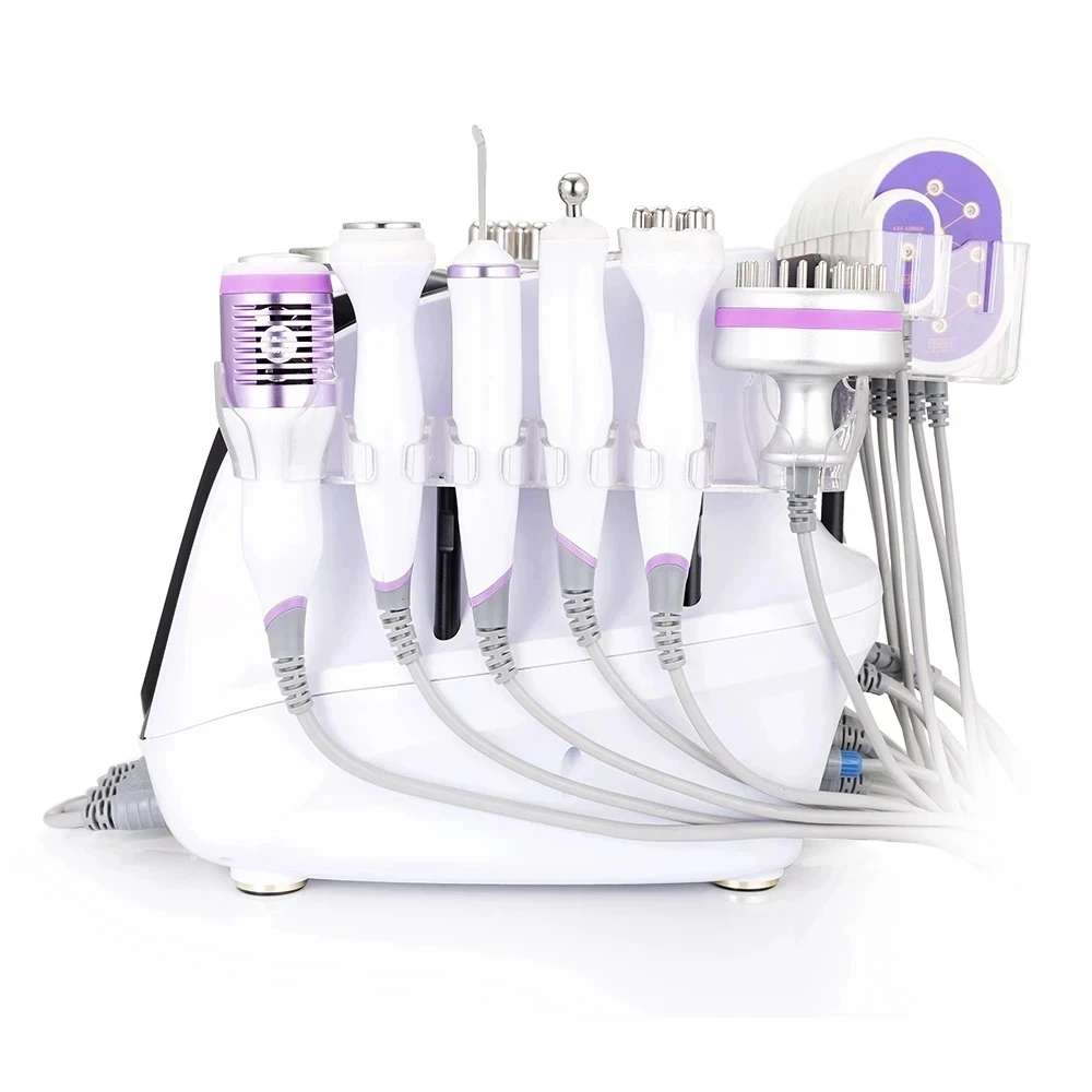 Newest Technology 10 in 1 Ultrasonic 30K Cavitation RF Slimming Vacuum RF Hot & Cold Hammer Slimming Beauty Machine 3