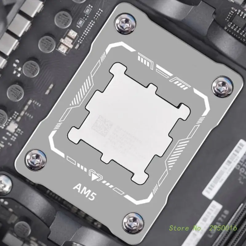 

Advanced BC-AM5 CPU Contact Frame Durable Metal Buckle for AMD AM5 CPU Anti-Bending Buckle Holder Perfect Accessories