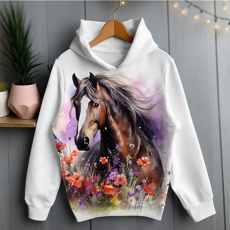 thumbnail image 1 of Sudadera con capucha con estampado 3D de animales, divertida, pollo, ardilla, caballo, conejo, para hombre y mujer, sudadera de gran tamaño a la moda, abrigo de calle para mujer, 1 of 5