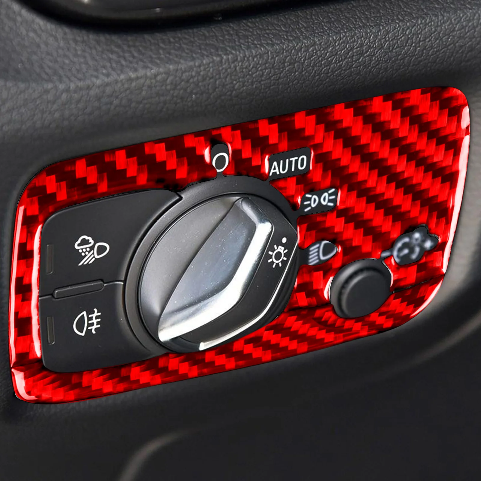For Audi A3 S3 RS3 8V 2013-2019 Accessories Carbon Fiber Car Interior  Center Gear Shift Steer Wheel Trim Sticker Decoration - AliExpress