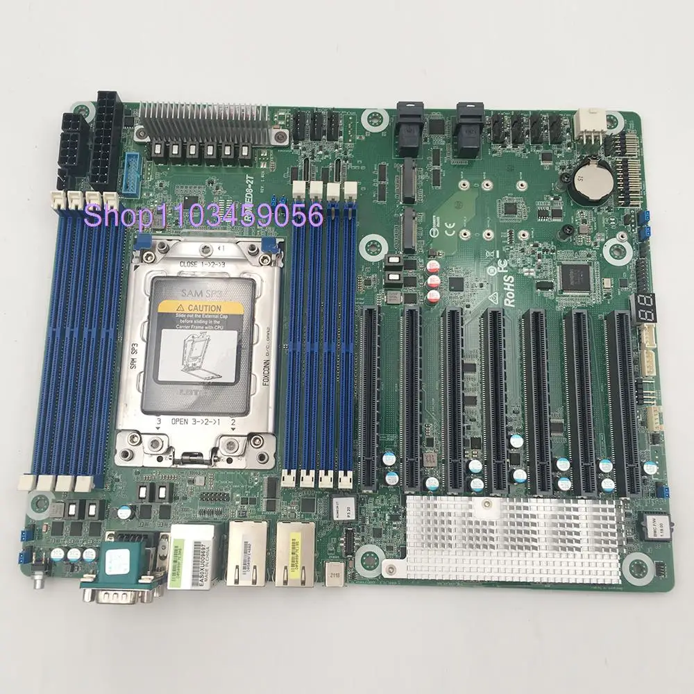 Asrock 서버 워크스테이션 마더보드 SP3 LGA4094 DDR4 PCIE 4.0 ROMED8-2T