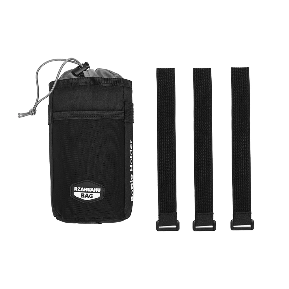 Bicycle Bag Cycling Water Bottle Carrier Pouch Bicycle Water Bottle Bag Portable Kettle Holder Riding Handlebar Bag Accessories