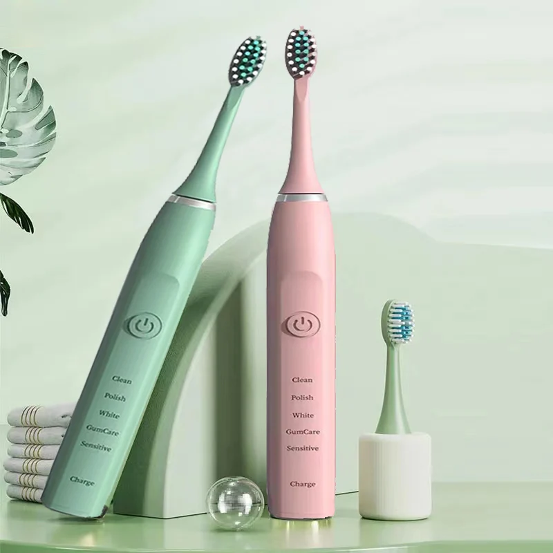 Ilike-escova de Dentes Elétrica Sônica para Homens e Mulheres Cabelos Macios Ipx7 Impermeável Não Recarregável Adulto