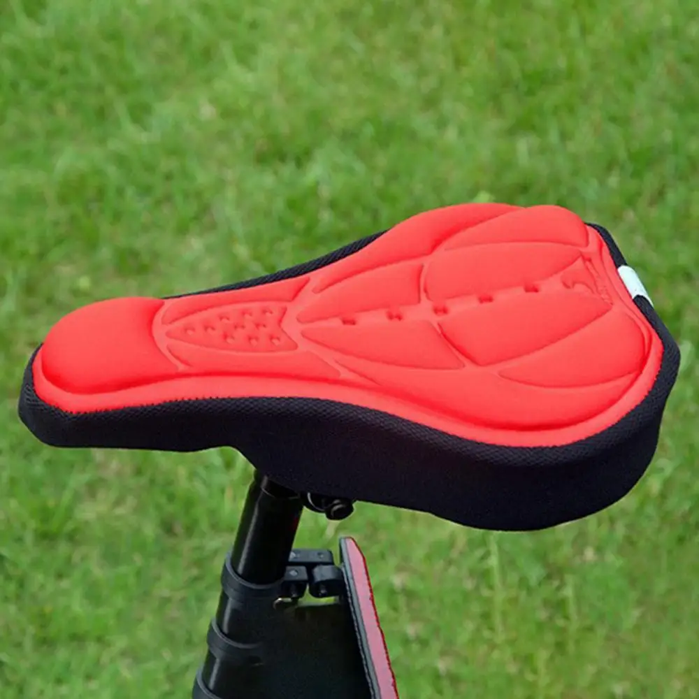 Bicycle Saddle Breathable Mountain Bike Bicycle 3D Saddle Cushion Seat Cover Cycling Accessory Bicycle Parts