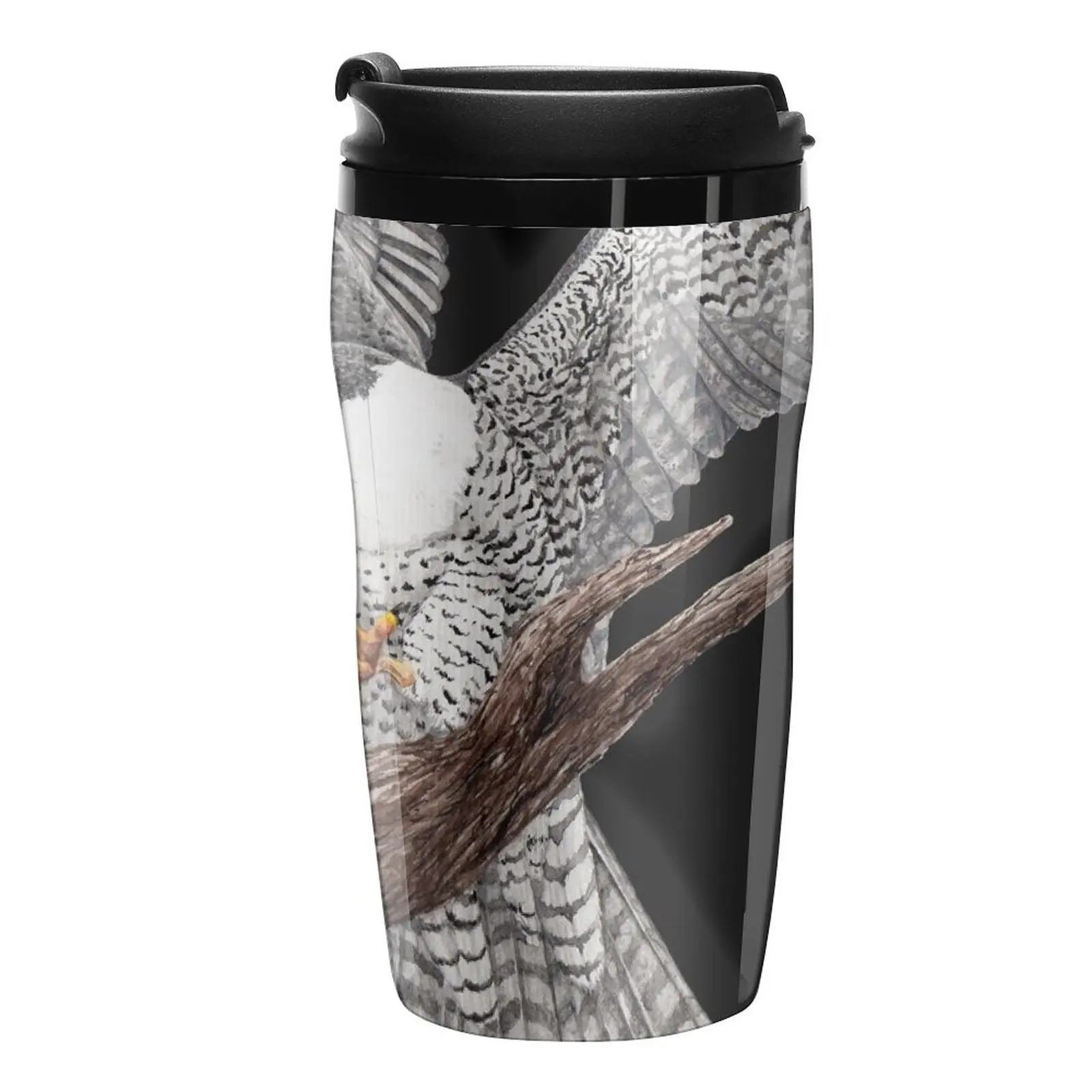 

New Peregrine Falcon Watercolor Travel Coffee Mug Espresso Coffee Thermal Cup Coffee Glasses