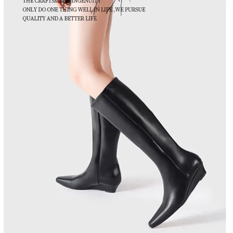 

Retro Women 2023 New Fashionable Knee High Boots