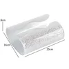 Modern Art Curved Acrylic Tissue Box, Stainless Steel Tissue Box, Table Center Napkin Holder, Living Room Tissue Storage Box 6
