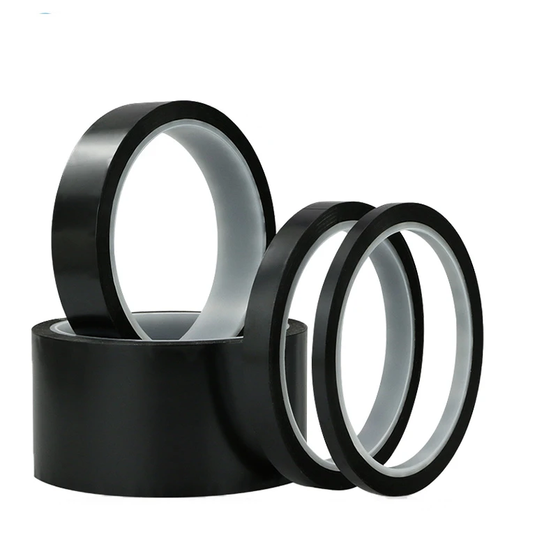 

Black Insulation Flame Retardant Matt Blackout High Temperature Resistant Tape PI Film Polyimide Film Line Wrapping