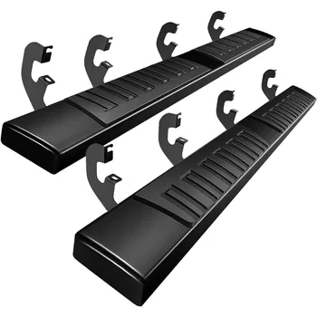 6 Inches Running Boards for Crew Cab 20192025 Chevrolet Silverado GMC Sierra 1500 and 20202025 2500HD 3500HD Trucks Full Size B 1