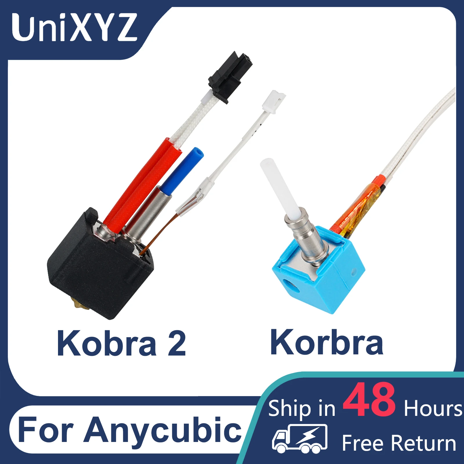 Kobra J-head Hotend печатающая головка Горячий Конец 24 в 40 Вт картридж нагреватель для Anycubic Kobra 2 Plus Max Neo Pro Hotend 3D принтер запчасти
