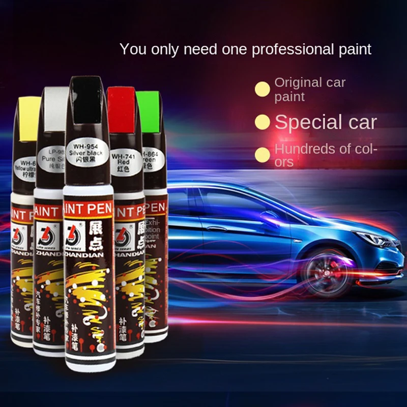 SZYDGM Car Paint Non-toxic Permanent Waterproof Repair Pen Waterproof Transparent Car Scratch Remover Paintbrush Various Colours