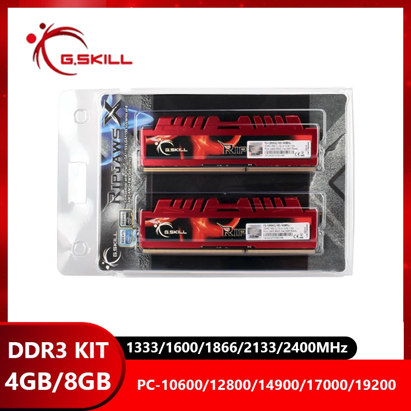 Módulo de Memória g. Skill-ddr3 Ram 4gb 8gb 1333mhz 1600mhz 1866mhz 2133mhz 2400mhz Dimm Canal Duplo