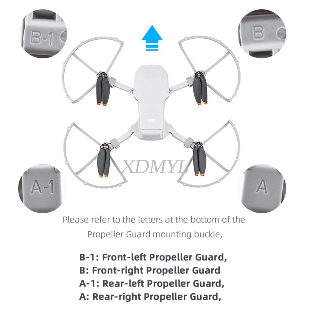 Mini Drone Jouet avec Protection d'Hélice - Lot de 4 Couleurs
