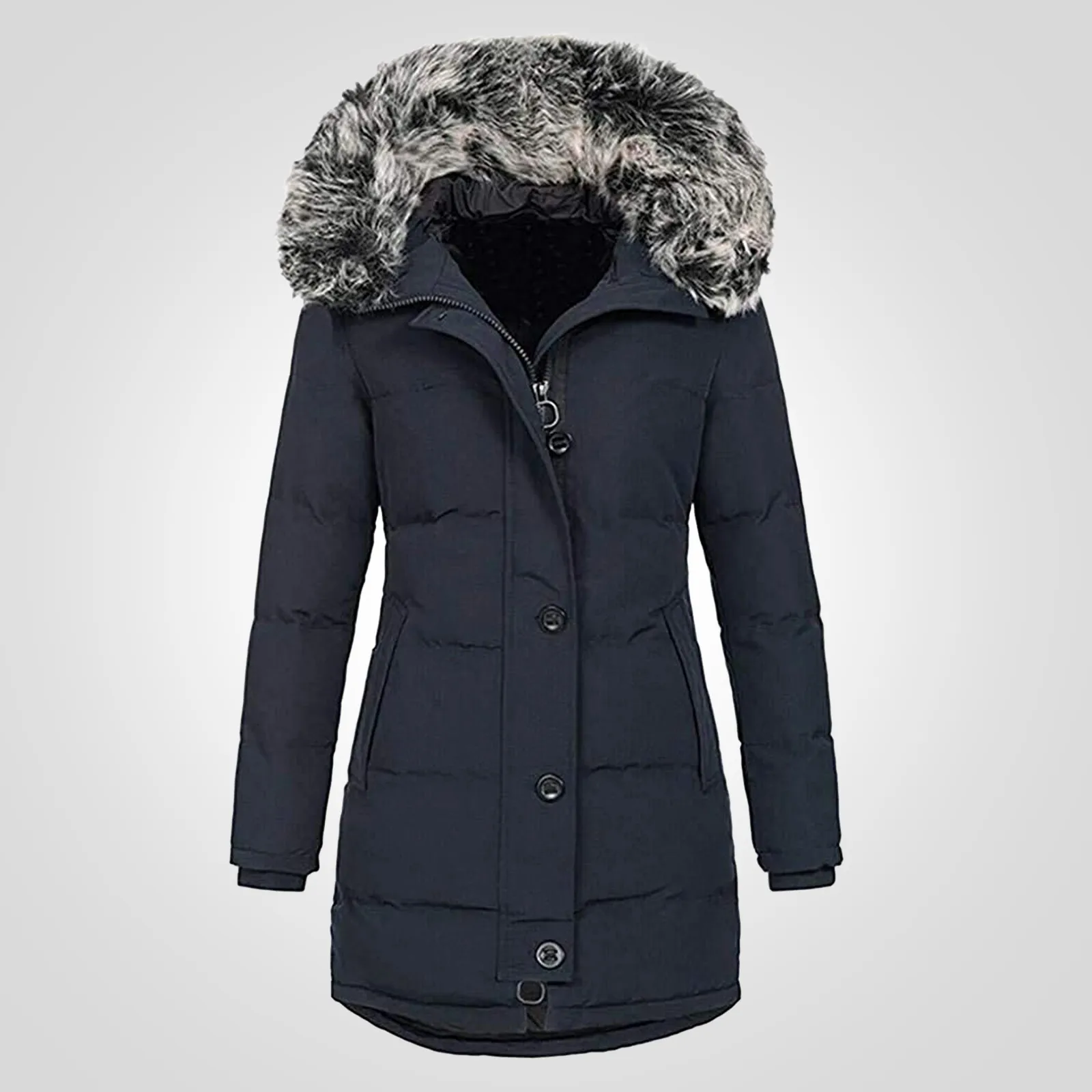 

Зимнее пальто с кулиской из искусственного меха, теплая женская зимняя модная толстовка, флисовая женская зимняя куртка, пушистые флисовые куртки для женщин