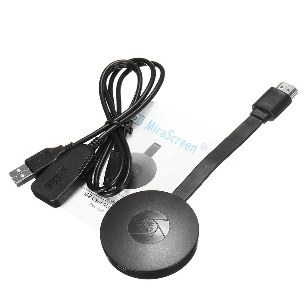 2.4G TV Stick 1080P MiraScreen G2 Display Receiver HDMI-Compatible Miracast Wifi TV Dongle Mirror Screen Anycast For Android IOS