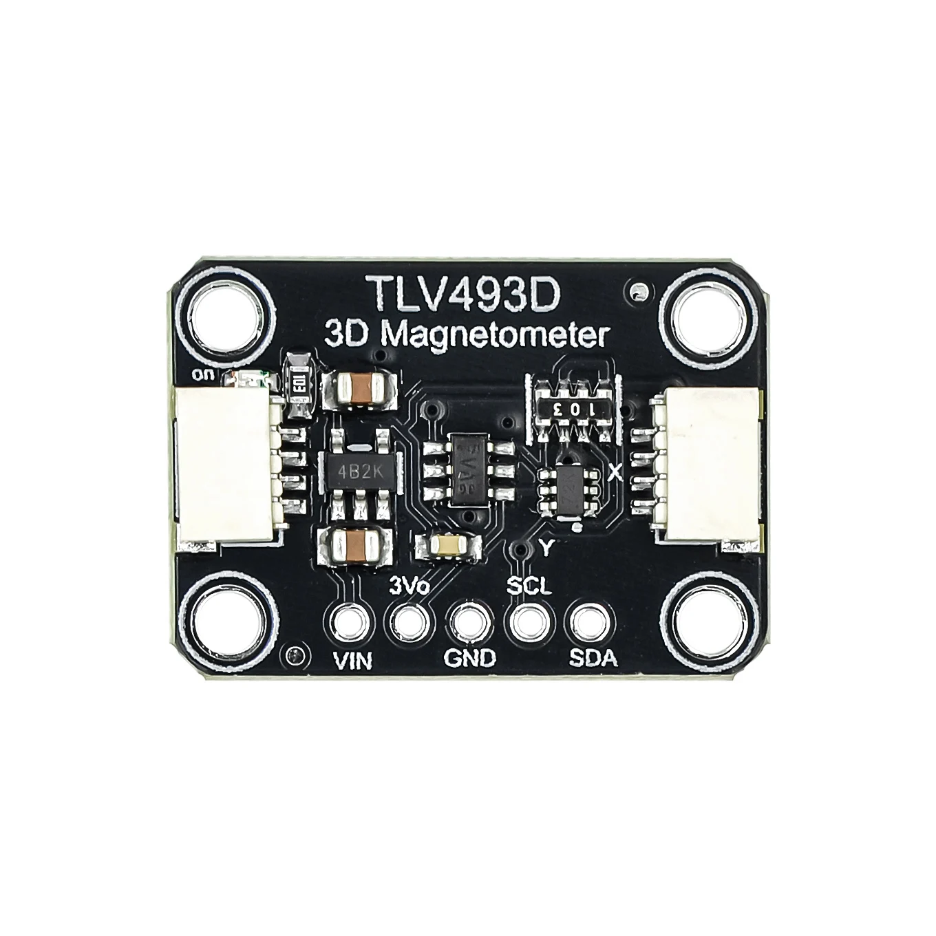 High-Precision Three-Axis Magnetometer Module with Ultra-Fast I2C Interface