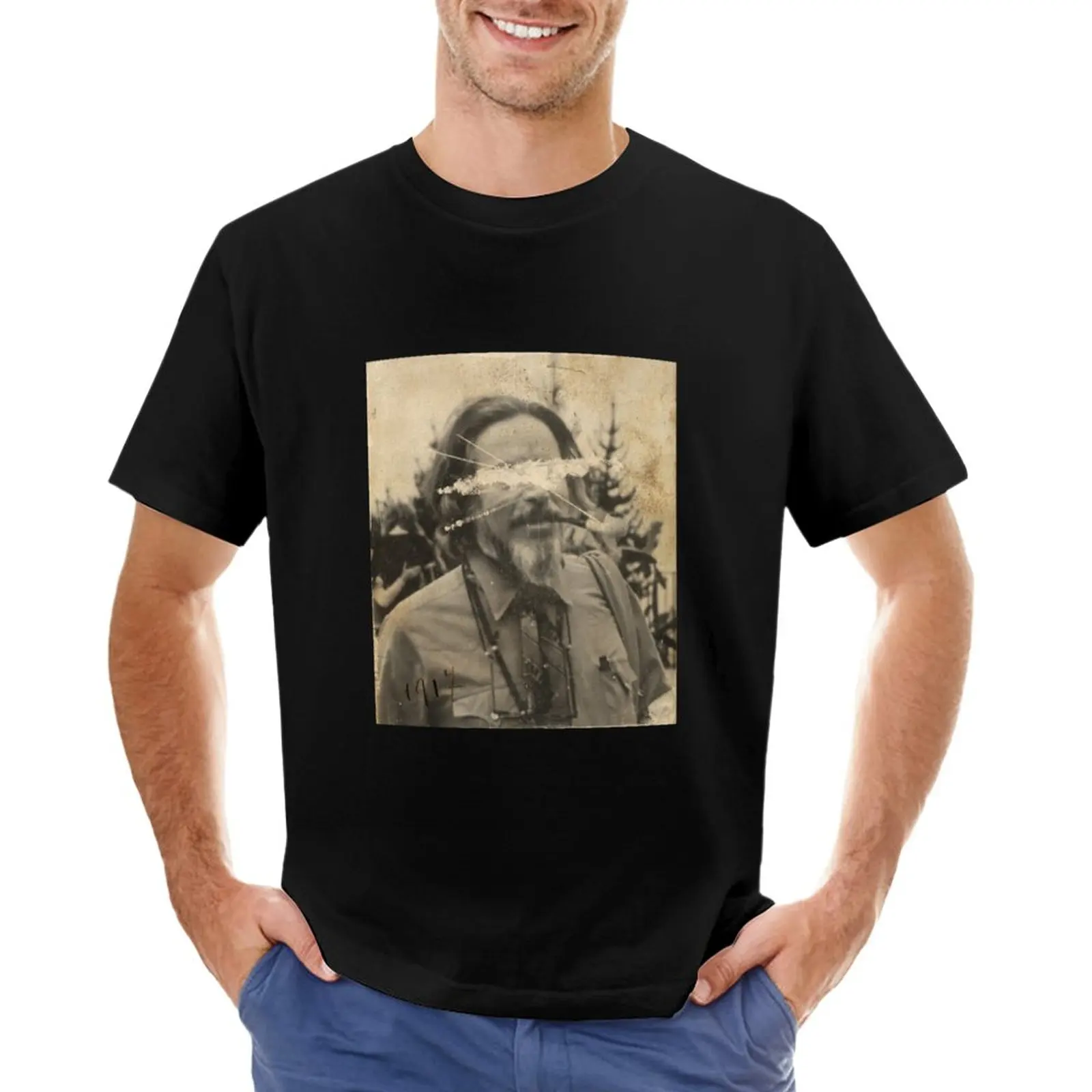 

Alan Watts Retro Photo T T-Shirt hippie clothes cute clothes vintage clothes anime mens t shirts pack