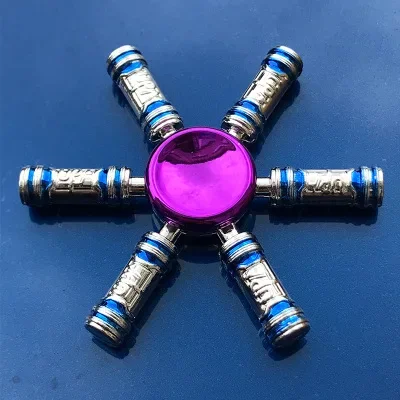 Premium Metal Fidget Spinner for Stress Relief and Relaxation - Perfect Gift for Adults