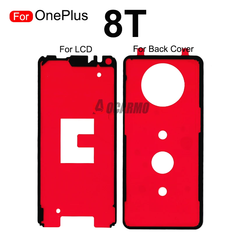 Brotect Pellicola Posteriore Per OnePlus 8 [2 Pezzi] - Protezione 3D Curva Full-Cover | Anti Graffio E Trasparente