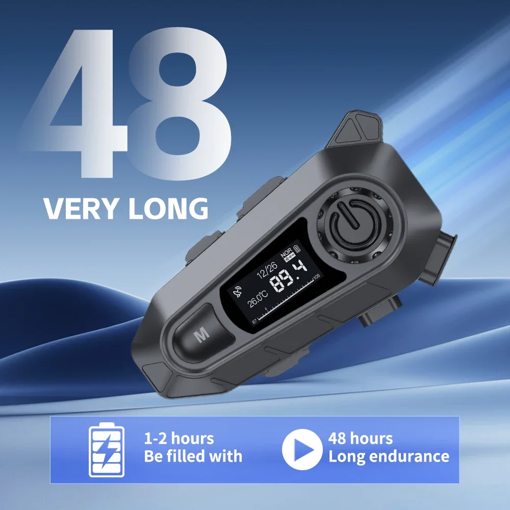     Handfree ȭ  BT 5.3   FM  ̴   LED ÷