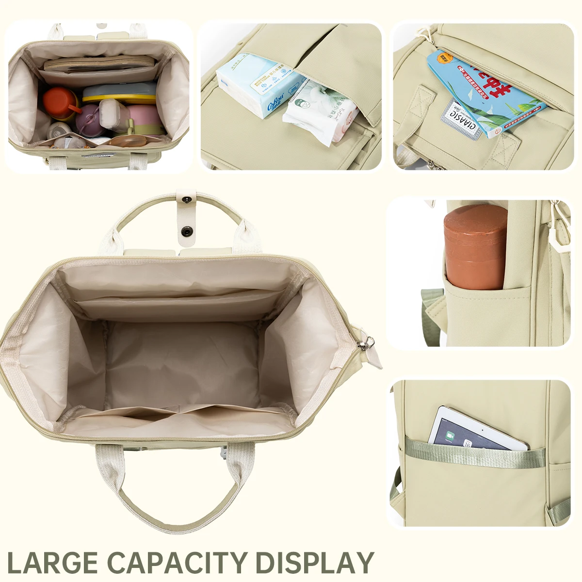 Schoolbags for Female High School Students, Junior High School Students, Middle School Students, Large-Capacity Load-Reducing Spine-Protecting Waterproof Backpacks for Primary School Students in Grades 3-6